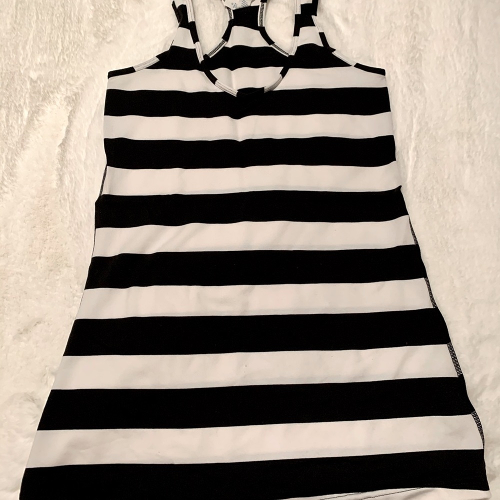 Lululemon Striped Racerback Tank Top NWOT